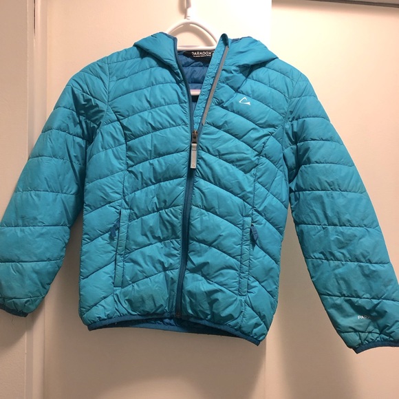 Girls Paradox puffer jacket size 7/8 - Picture 1 of 3